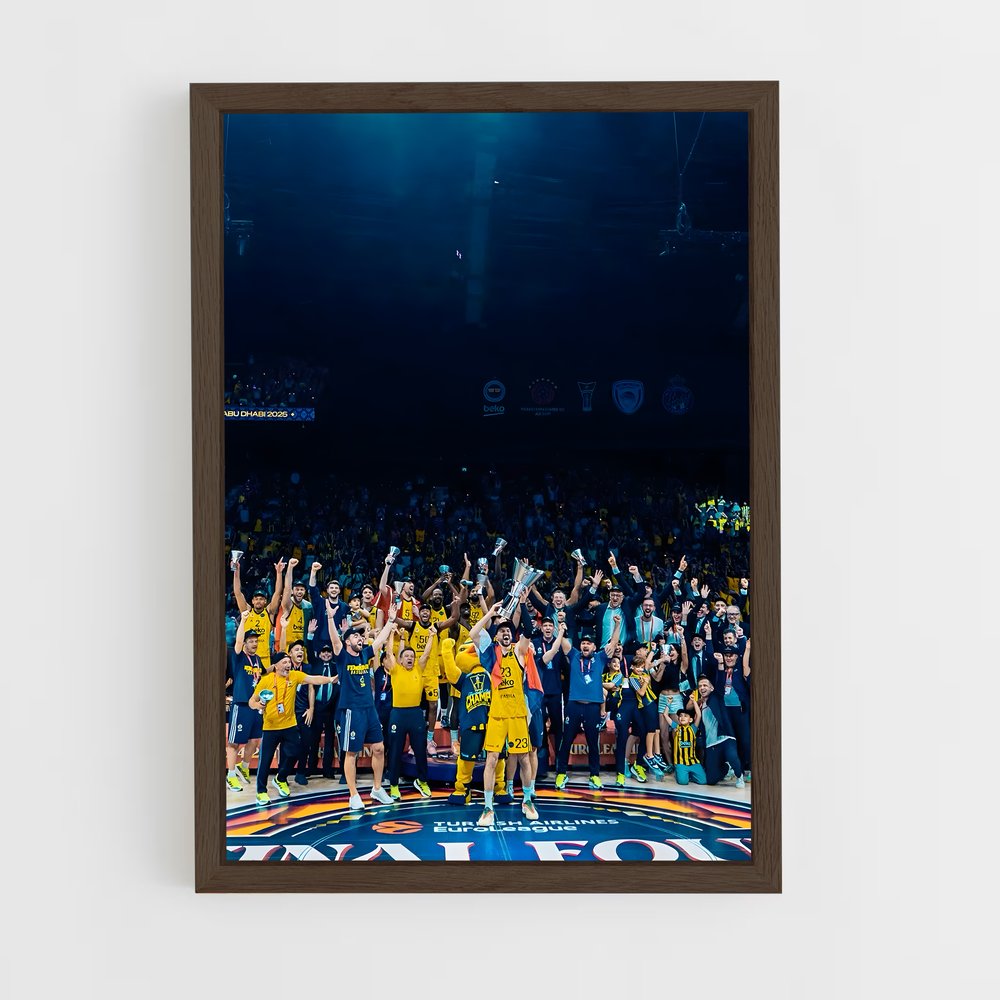 Poster Fenerbahce basketball (vue 5)